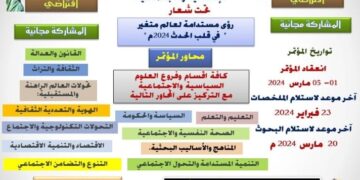 مؤتمر “دراسات وقضايا معاصرة في العلوم الإنسانية والاجتماعية”.. والتفاصيل؟