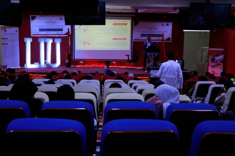 اليمن.. حدث توعوي حول أمراض الدم الوراثية وحملة التبرع بالدم في الجامعة اللبنانية الدولية