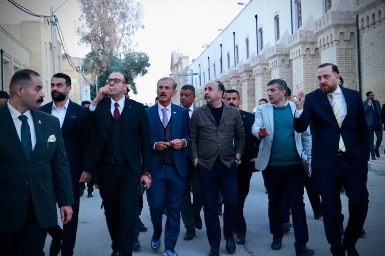 تحقيق مراحل تطوير محور السراي في مركز بغداد التاريخي