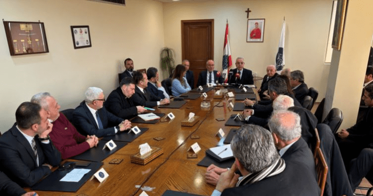 الحلبي خلال لقاء في الرابطة المارونية.. التفاصيل..!