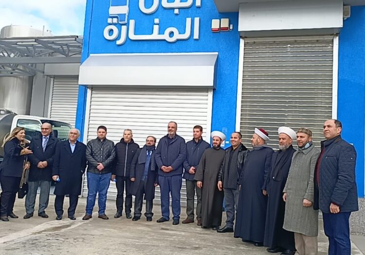 بوشكيان بافتتاح معامل ألبان وأجبان المنارة: نفتخر بمثل هذه المصانع النظيفة والسليمة