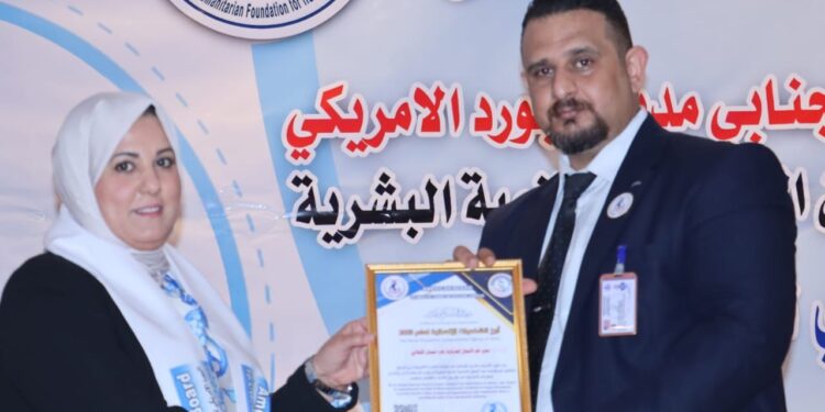 الحقوقية زهرة الكيلاني أفضل شخصية إنسانية لعام 2023