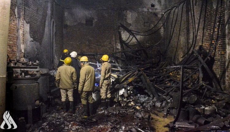 مصرع 11 شخصاً بحريق مصنع للدهانات في الهند