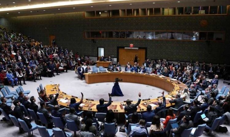 مجلس الأمن يصوت اليوم على مشروع قرار أميركي بشأن غزة