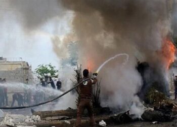 سقوط ثمانية أشخاص بانفجار سيارة مفخخة في سوق شعبي شمال سوريا