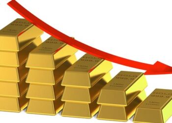 انخفاض اسعار الذهب