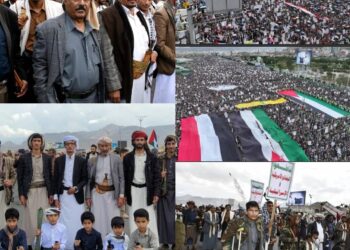 اليمن.. العاصمة صنعاء تشهد مسيرة مليونية هي الأكبر في المنطقة إحياءً ليوم القدس العالمي