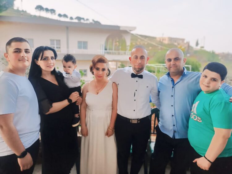 زفاف مالك الحلبي وألفت كرباج.. ألف مبارك