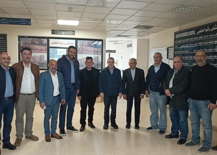 اجتماع للجنة دعم مستشفى راشيا.. أبو فاعور: لتعزيز المستشفيات الحكومية