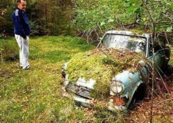 فنلندي يعود لموطنه بعد اربعين عاماً ليجد سيارته بالمكان نفسه