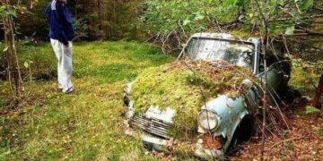 فنلندي يعود لموطنه بعد اربعين عاماً ليجد سيارته بالمكان نفسه