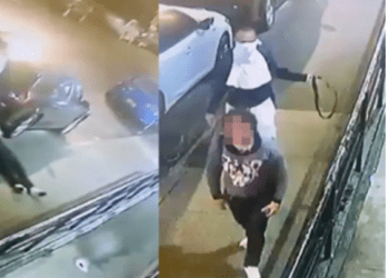 مروع جدا.. ملثم يغتصب امرأة ويخنقها بين السيارات في أحد شوارع نيويورك الأمريكية