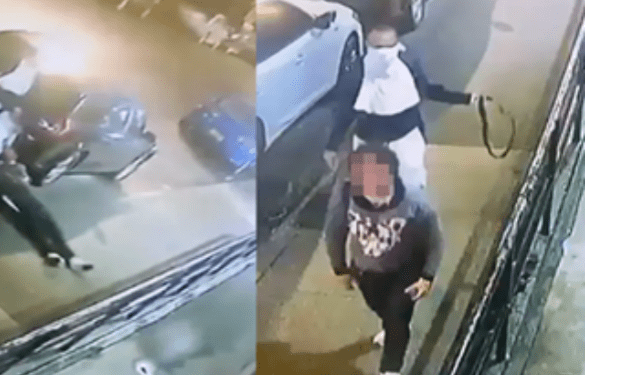 مروع جدا.. ملثم يغتصب امرأة ويخنقها بين السيارات في أحد شوارع نيويورك الأمريكية