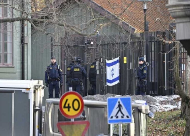 إطلاق نار قرب السفارة الإسرائيلية في السويد