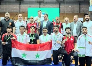 8 ميداليات منوعة لمصارعتنا في انطلاق منافسات البطولة العربية