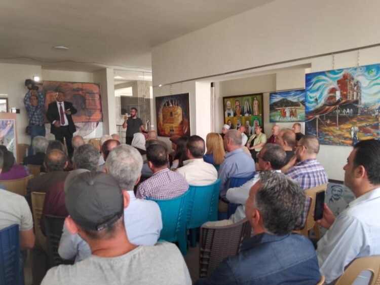 ندوة عن شهداء آل علم الدين وحملة بيرق السويداء وسيرة المجاهد خلف النمر..