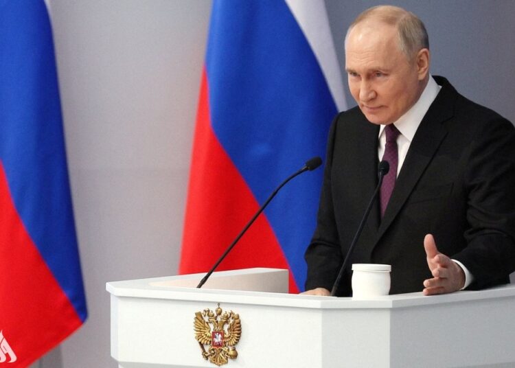 بوتين يؤدي اليمين الدستورية لفترة رئاسية جديدة