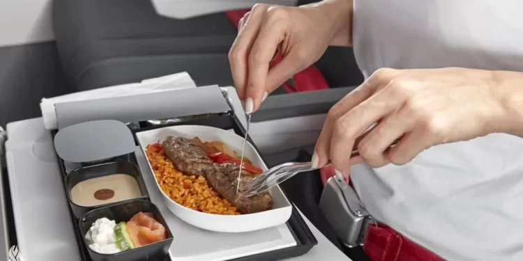 أخصائية تحدد انواع الطعام الضار خلال رحلات الطيران