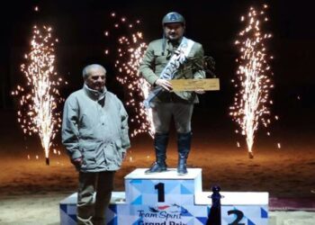 الفارس همام الخولي يحرز الجائزة الكبرى ببطولة تيم سبيرت للقفز على الحواجز