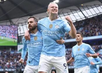 مانشستر سيتي  يفوز بخماسية على وولفرهامبتون في الدوري الإنكليزي