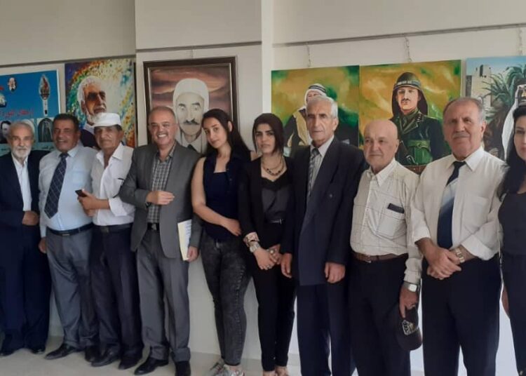 تكريم المجاهدين حمزة درويش ومحمد شرف ومؤيد شرف