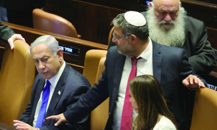 تراشق لفظي بين نتنياهو وبن غفير.. وتلويح بـ”جهاز كشف الكذب”