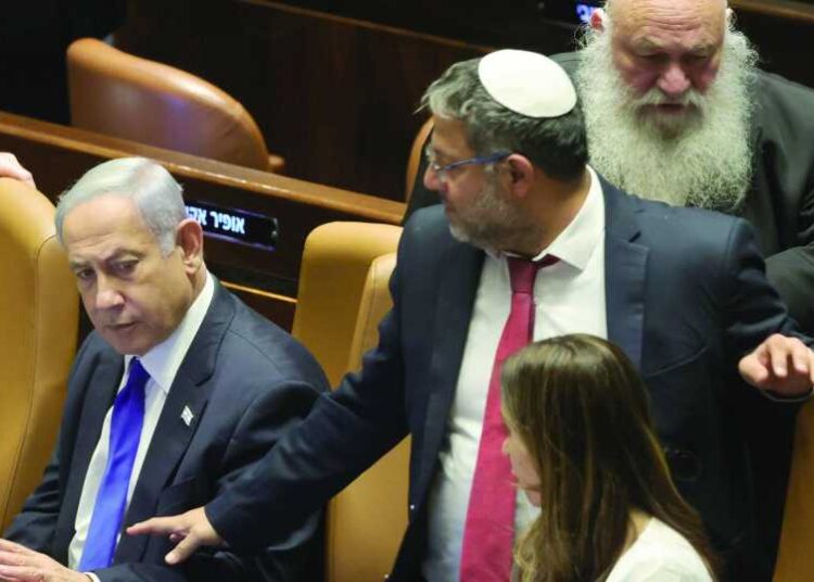 تراشق لفظي بين نتنياهو وبن غفير.. وتلويح بـ”جهاز كشف الكذب”