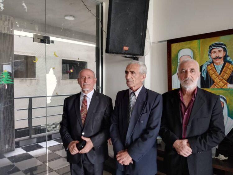 تكريم المجاهدين حمزة درويش ومحمد شرف ومؤيد شرف