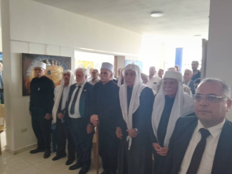 تكريم المجاهدين حمزة درويش ومحمد شرف ومؤيد شرف