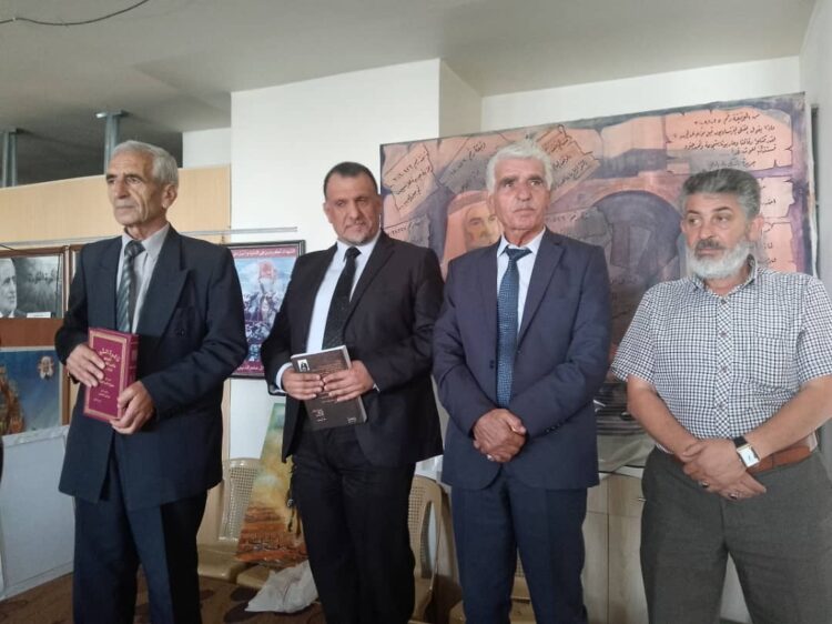 تكريم المجاهدين حمزة درويش ومحمد شرف ومؤيد شرف