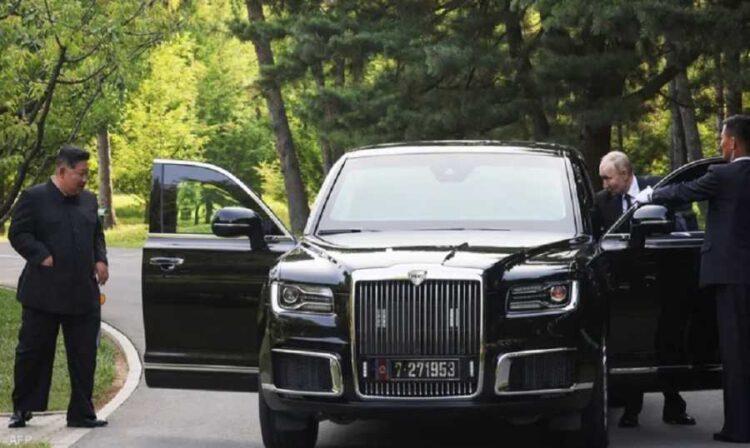 تفاصيل هدية بوتين لكيم…..