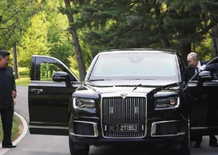 تفاصيل هدية بوتين لكيم…..