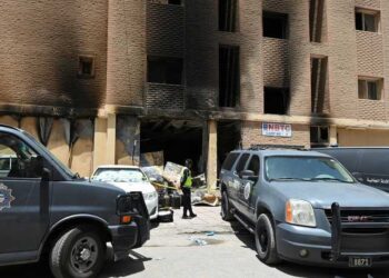 وصول جثامين 45 عاملا قضوا في حريق الكويت إلى الهند