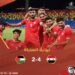 منتخب سورية للشباب بكرة القدم يفوز على نظيره الفلسطيني في بطولة غرب آسيا