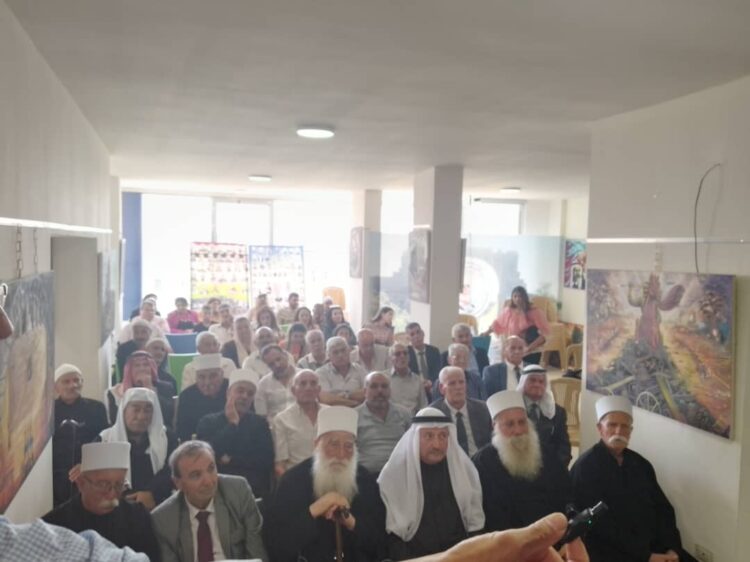 ندوة عن المجاهدين الشهيدين محمود أبويحيى ومسعود الجباعي