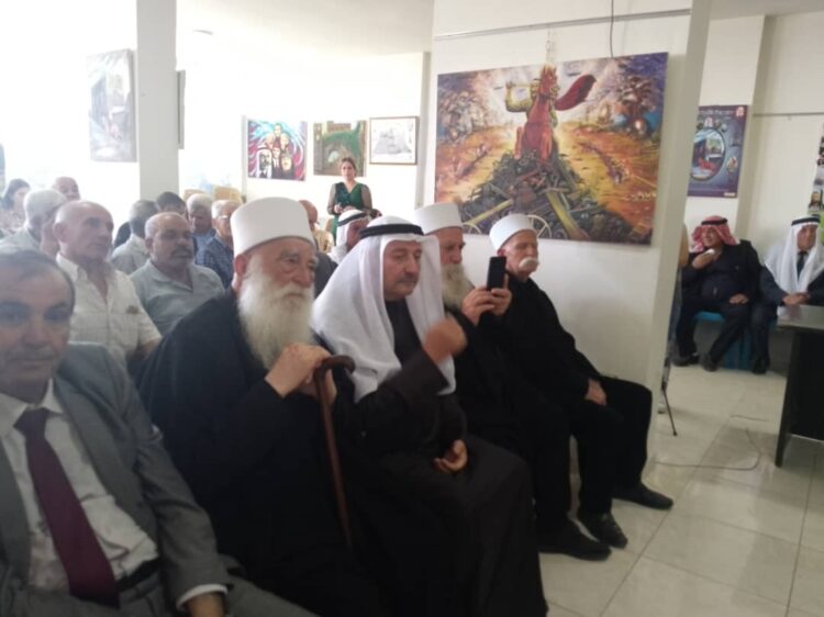 ندوة عن المجاهدين الشهيدين محمود أبويحيى ومسعود الجباعي