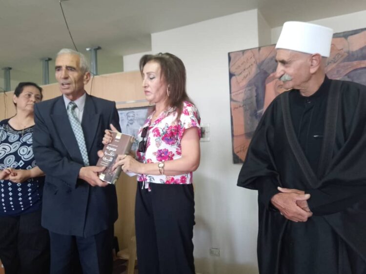 ندوة عن المجاهدين الشهيدين محمود أبويحيى ومسعود الجباعي