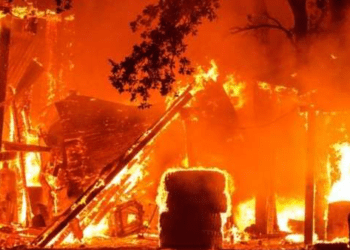 آلاف يغادرون منازلهم في كاليفورنيا جراء حريق غابات ضخم