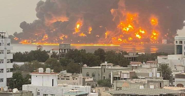 #اليمن… قصف إسرائيلي استهدف ميناء الحديدة في اليمن