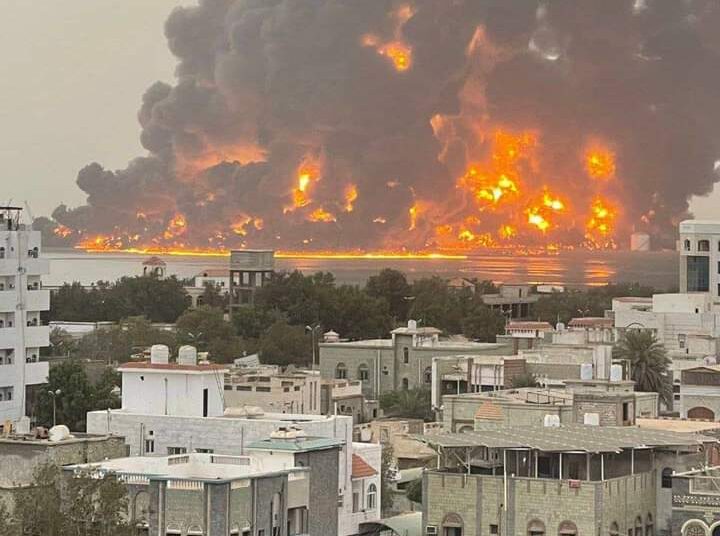 #اليمن… قصف إسرائيلي استهدف ميناء الحديدة في اليمن