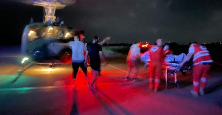 صعقته الكهرباء في ساحة القبيّات… وطوافة للجيش اللبناني نقلته إلى الجعيتاوي