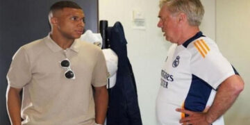 أنشيلوتي: مبابي سيلعب كرأس حربة في خطة ريال مدريد