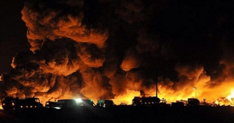 انفجار في أكبر مصنع للأسلحة في الولايات المتحدة