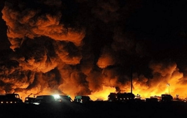 انفجار في أكبر مصنع للأسلحة في الولايات المتحدة