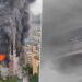 بالفيديو – قتلى في حريق كبير في مركز تجاري صيني