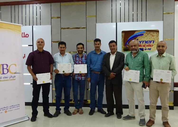 اليمن.. مركز نماء للأعمال والتنمية وشركة يمن موبايل للهاتف النقال يختتمان البرنامج التدريبي الـ 5  في أساسيات الأكسل لموظفي شركة يمن موبايل.