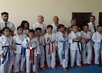 منافسات قوية في بطولة نادي العربي بالكاراتيه