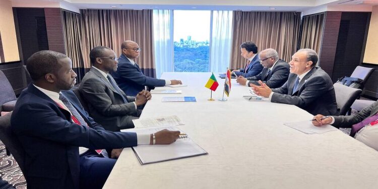 الاقتصاد والتبادل التجاري محور المباحثات بين مصر وبنين في طوكيو