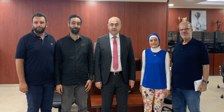 لقاء بين وفد من رابطة العاملين في الجامعة اللبنانية والبروفسيور بدران لمتابعة المطالب