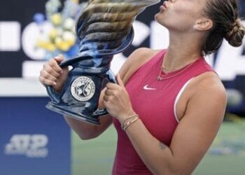 البيلاروسية سابالينكا تتوج ببطولة سينسيناتي للتنس